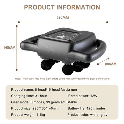 FasciaPro 16 Massage Gun